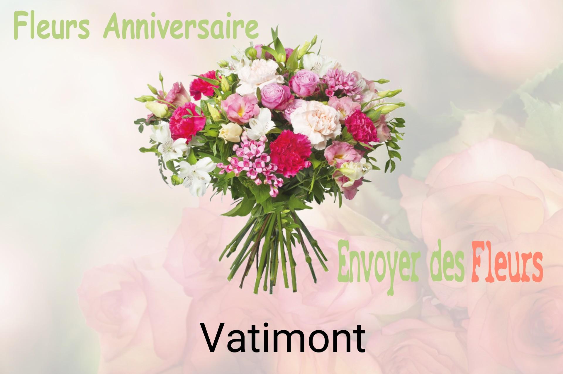 Bouquet de fleurs d’anniversaire livré à Vatimont