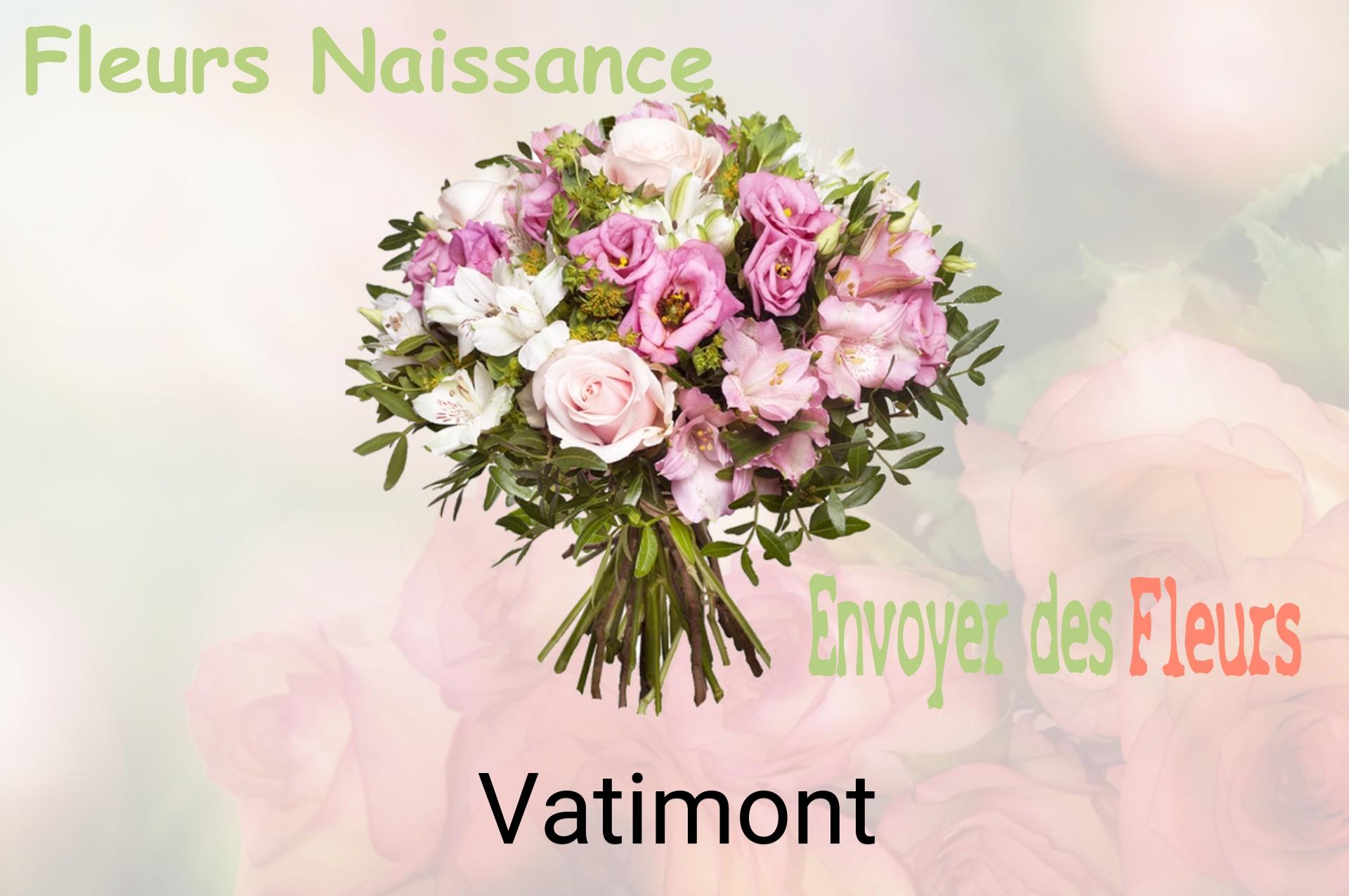 Bouquet de fleurs de naissance livré à Vatimont